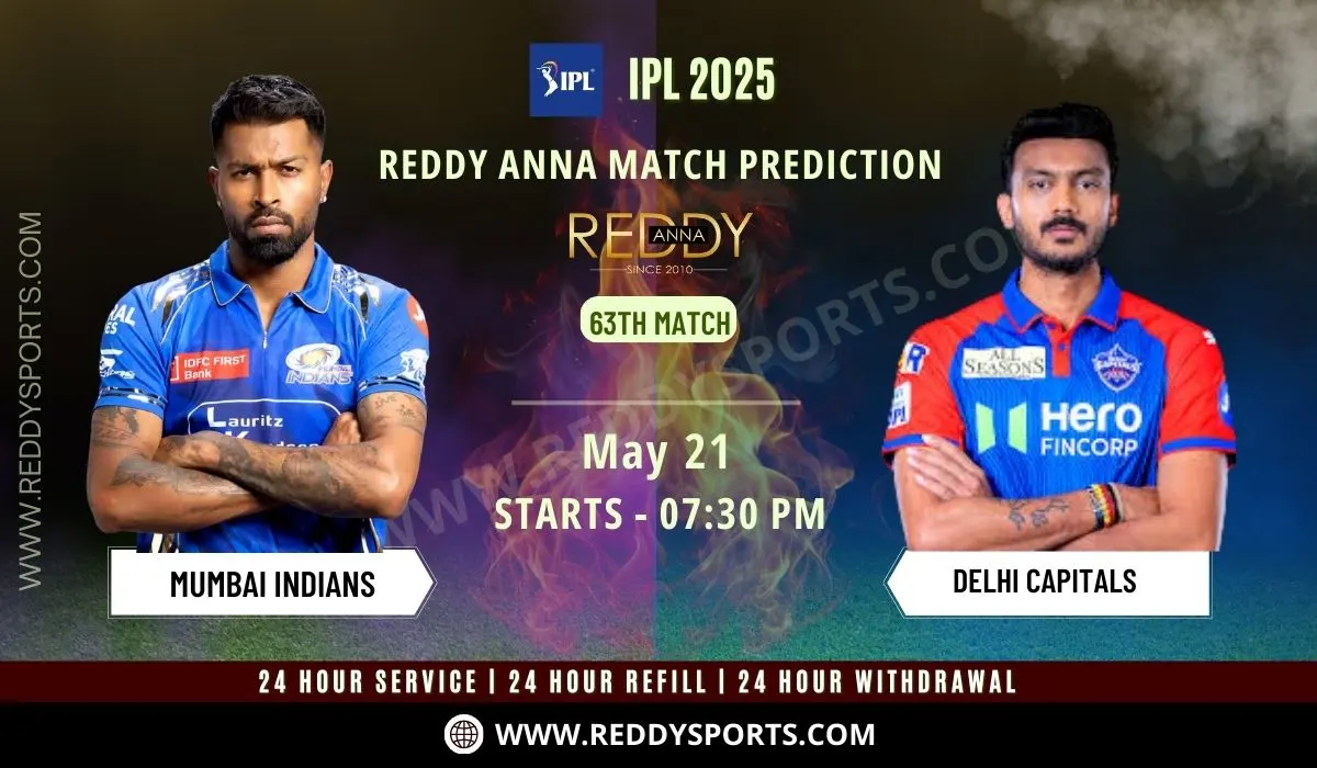 You are currently viewing MI vs DC – IPL 2025 Match Predictions & Reddy Anna Betting Odds