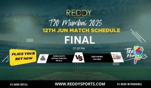 T20 Mumbai 2025 Reddy Anna