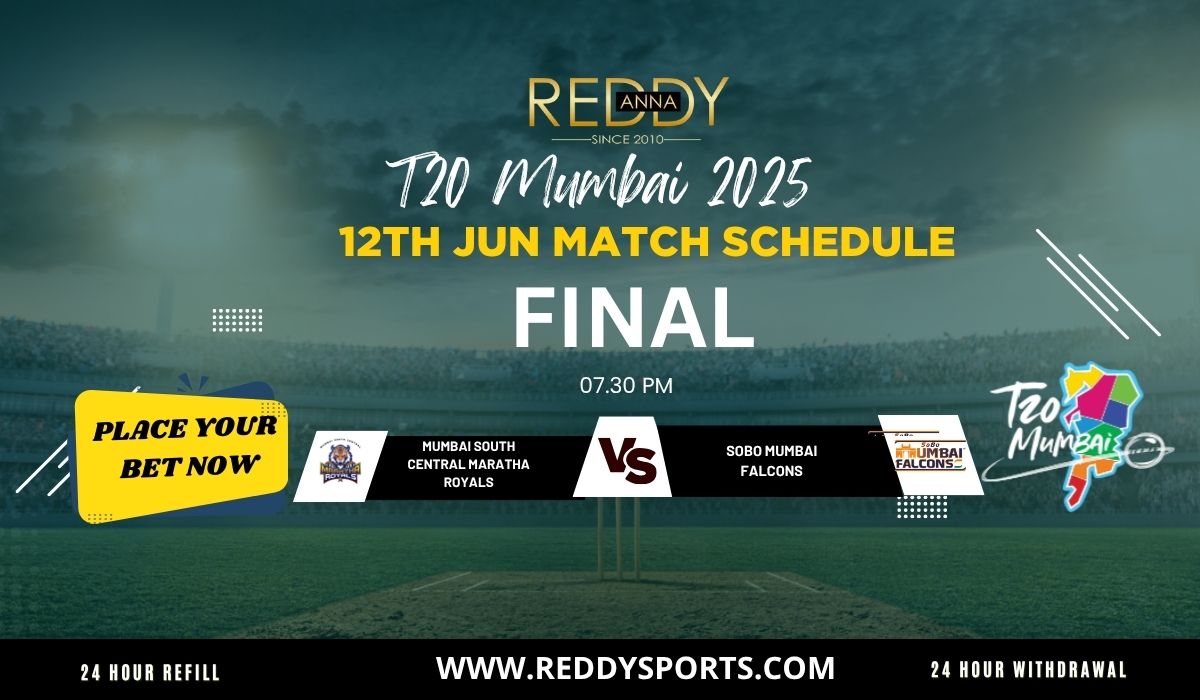 You are currently viewing T20 Mumbai 2025 Final: Reddy Anna Match Prediction