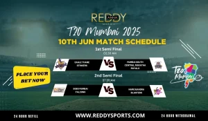 T20 Mumbai 2025 reddy anna semi final