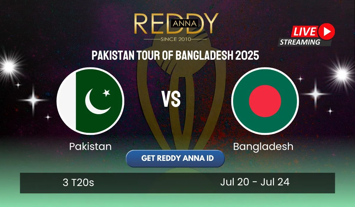 You are currently viewing Pakistan Tour of Bangladesh 2025 – T20 Series Preview by Reddy Anna
