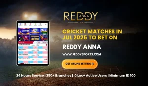 reddy anna CRICKET MATCHES jul2025
