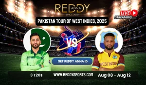 Pakistan Tour of West Indies 2025 – ODI Match Predictions Reddy Anna